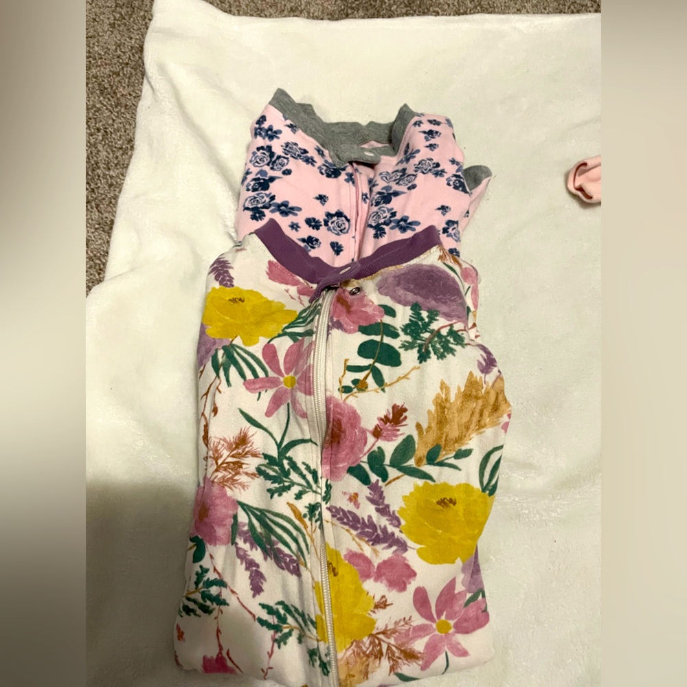 Burt’s Bees Baby 1 piece footies